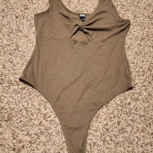 Wild Fable Olive Green Knit Top